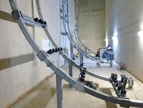 Kabelverlege-System für Höchstspannungen