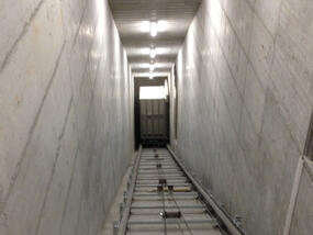 Schrägaufzug in Villa in Lugano