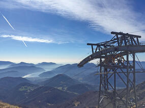 Seilarbeiten  Monte Lema