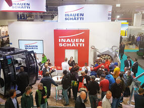 Grossandrang an der Interalpin 