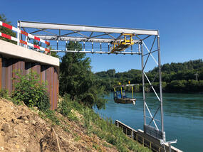 Bootsumsetzanlage für KW Ryburg