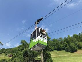 Bundesrat eröffnet neue Luftseilbahn