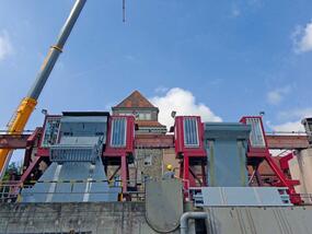 Rechenreinigungsmaschine  KW Laufenburg saniert