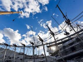 600-to-Dach für Tottenham’s Fussballstadion