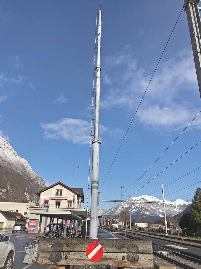 SBB Antennenmasten