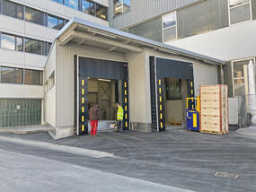 Stahlbau für Anlieferungsportal