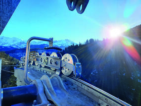 Seilersatz auf Weissfluhgipfel