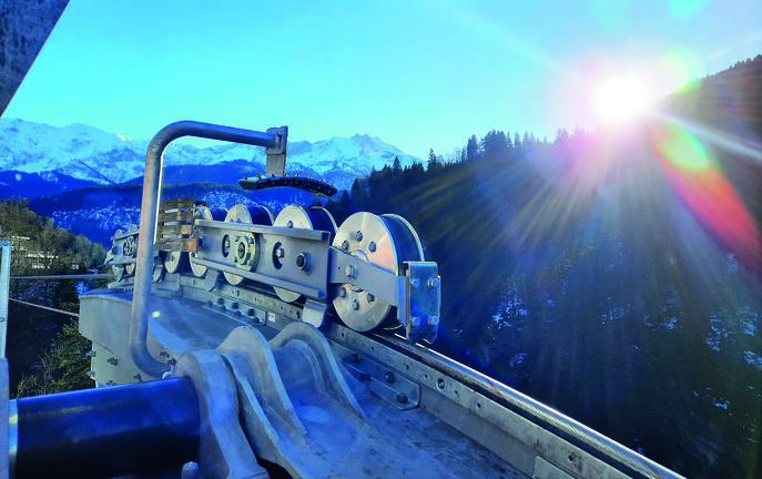 Seilschieben auf Hochjoch