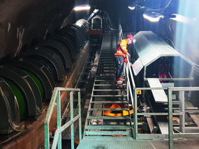 Bahnservice für Gaspipelines