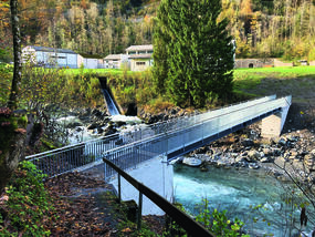 Neue Brücke für Kraftwerk über die Linth