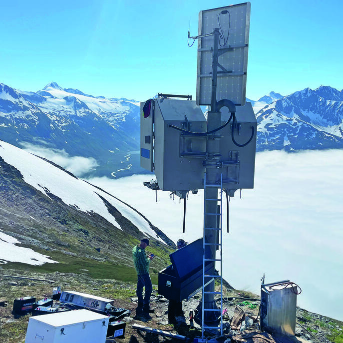 Steuerungsumbau in Alaska.