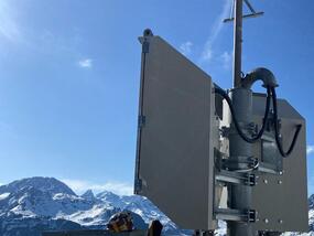 Lawinenmasten in Lech mit neuer Steuerung 