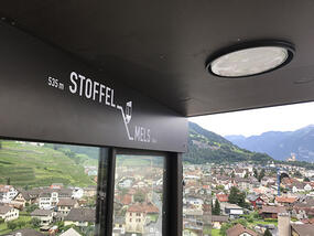 Schrägaufzug Comfort in Mels mit Volksfest eingeweiht