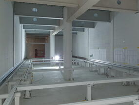 Stahlkonstruktion für die Pharmaindustrie 