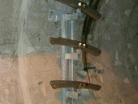 Pose de câbles à Londres