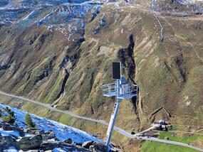 Pistenschutz in Sölden 