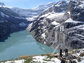 Système de déclenchement d’avalanche chantier de « Linthal 2015 » KLL GL