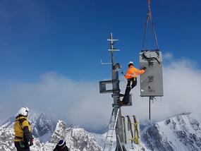 Système de déclenchement d’avalanche de Sölden