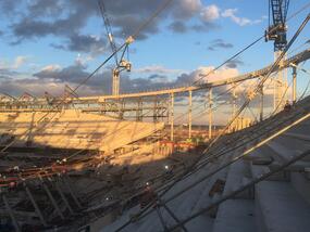 600-to-Dach für Tottenham’s Fussballstadion