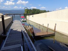 Installation de transport de bateaux à Hagneck