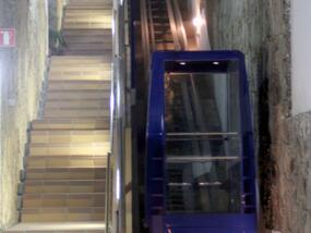 Ascenseur incliné de Bahia Blanca à Grande Canarie en Espagne