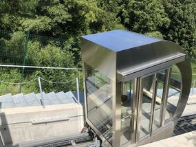 Vier Schrägaufzüge im Baskenland