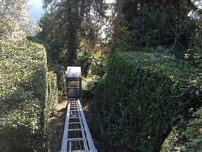 Ascenseur incliné de Fontana Martina à Ronco s. Ascona