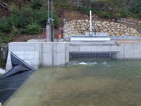 Construction hydraulique en acier de Rondchâtel